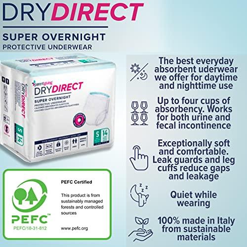 DRY DIRECT Dry Direct Super Overnight Underwear (XLarge - Pack of 14) by Parentgiving