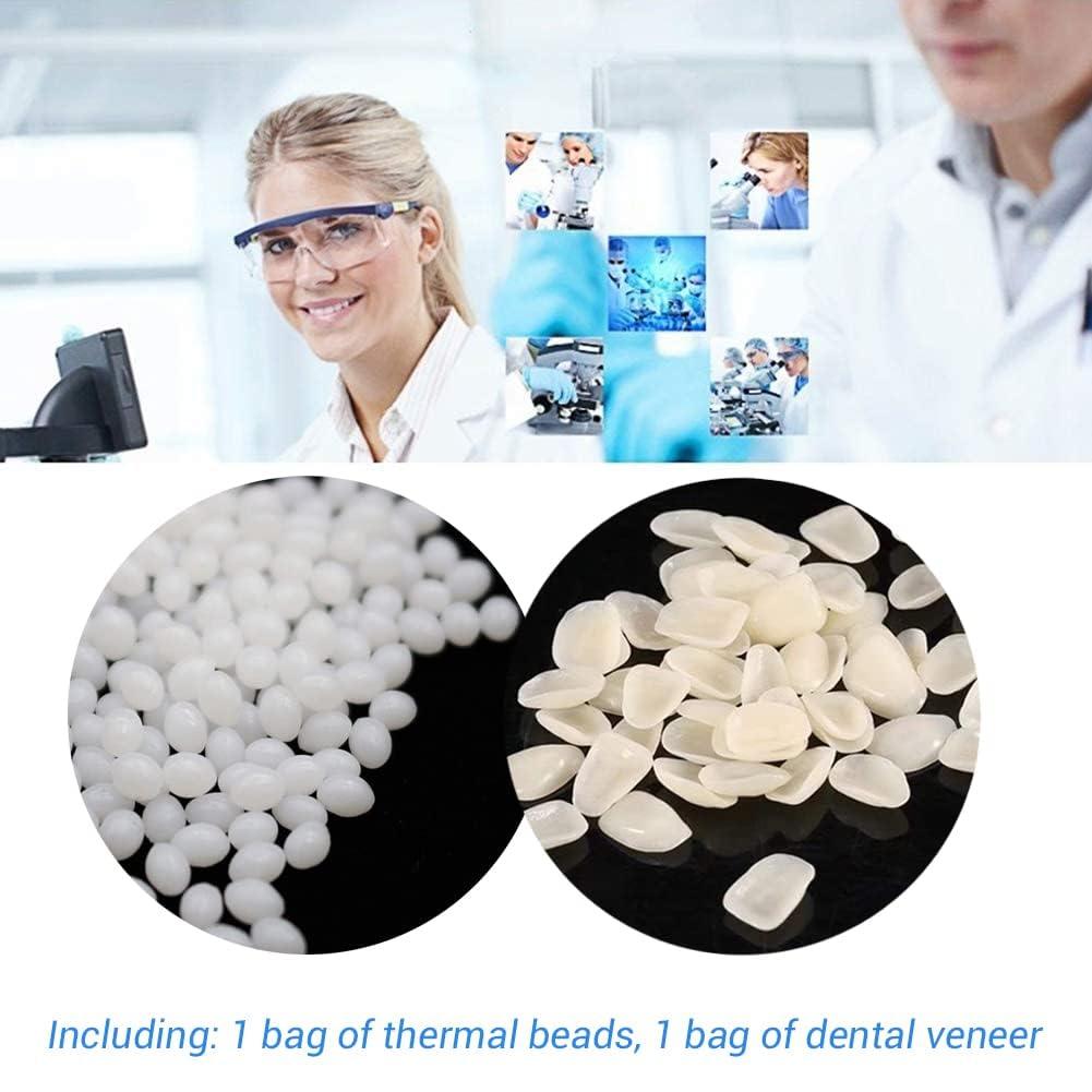 Healthyare Tooth Repair Kit-Thermal Fitting Beads Granules and Fake Teeth for Fixing Missing and Broken Tooth
