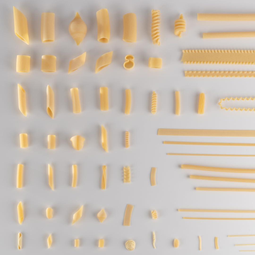 Alma Gourmet Italian Mezzi Rigatoni di Gragnano IGP - Authentic Pasta di Gragnano Imported - Certified Made in Italy - 100% Italian Wheat - Slow Dried, Excellent Firmness - Pastificio dei Campi - 17.6oz Pack of 1