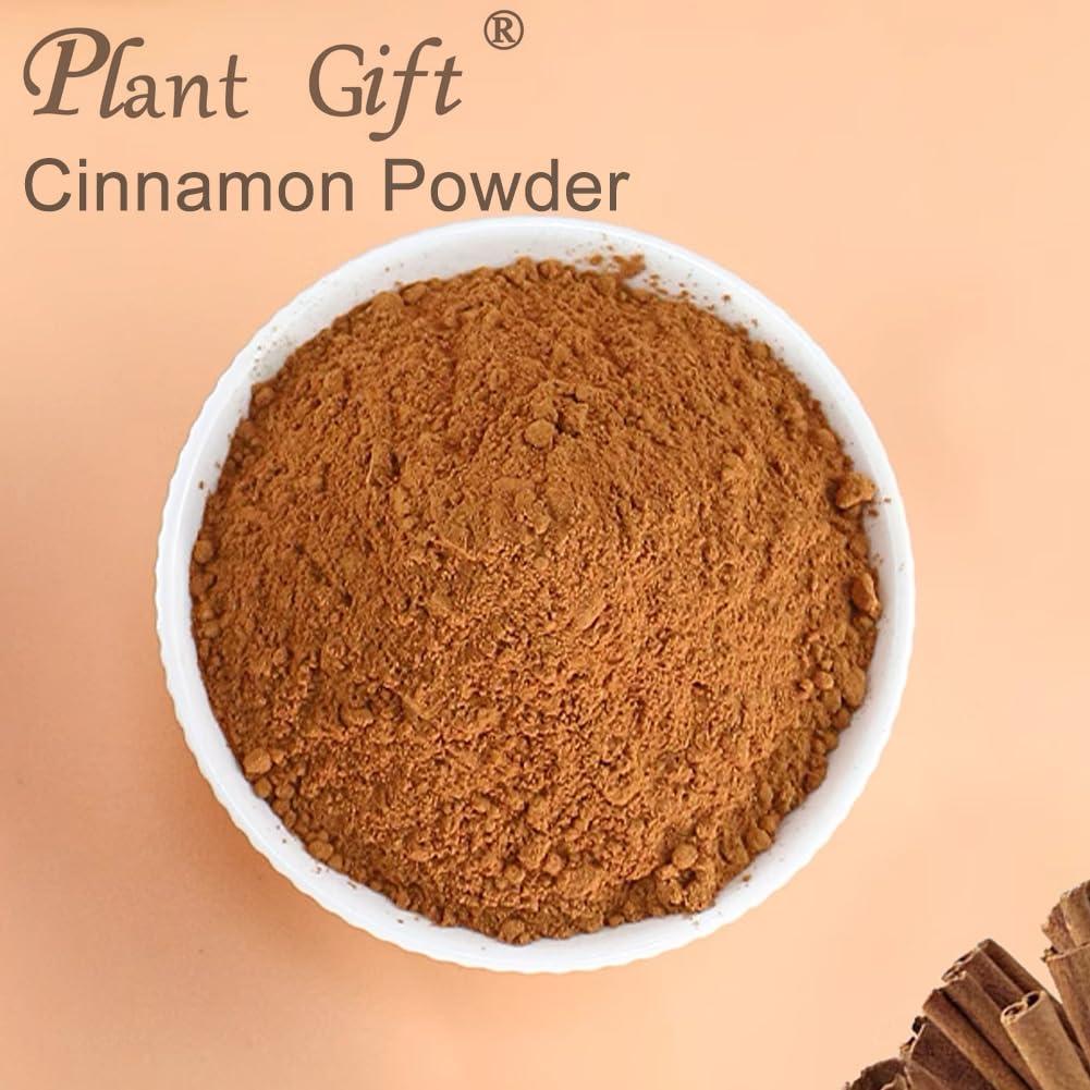 Plant Gift 100% Natural Pure Cinnamon powder 100g/3.52oz Delicate Flavor and Aroma, Great For Cooking, Smoothies, Lattes, Tea