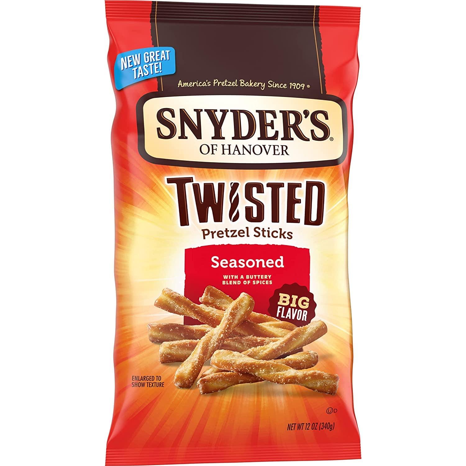 Snyder's of Hanover Snyder's Seasoned Twists 12oz (Pack of 2)