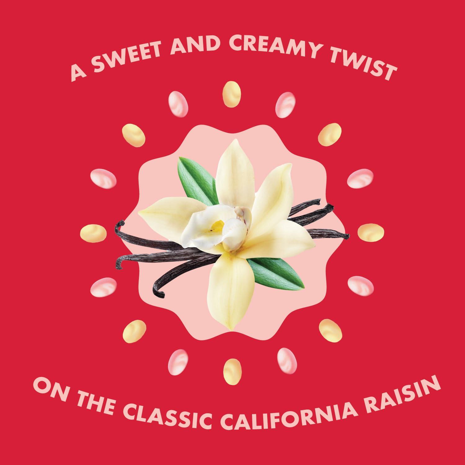 Sun-Maid Sun-Maid Strawberry & Vanilla Yogurt Coated Raisins - (6 Pack) 1 oz Snack-Size Box - Yogurt Covered Dried Fruit Snack for Lunches and Snacks