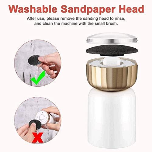 Feilx Feilx Electric Feet Callus Removers Rechargeable, Electronic Foot File Callus Remover, Professional Pedicure Tools, Portable Foot Grinder Foot Care Tool for Dead Skin,Hard Cracked Dry Skin Ideal Gift