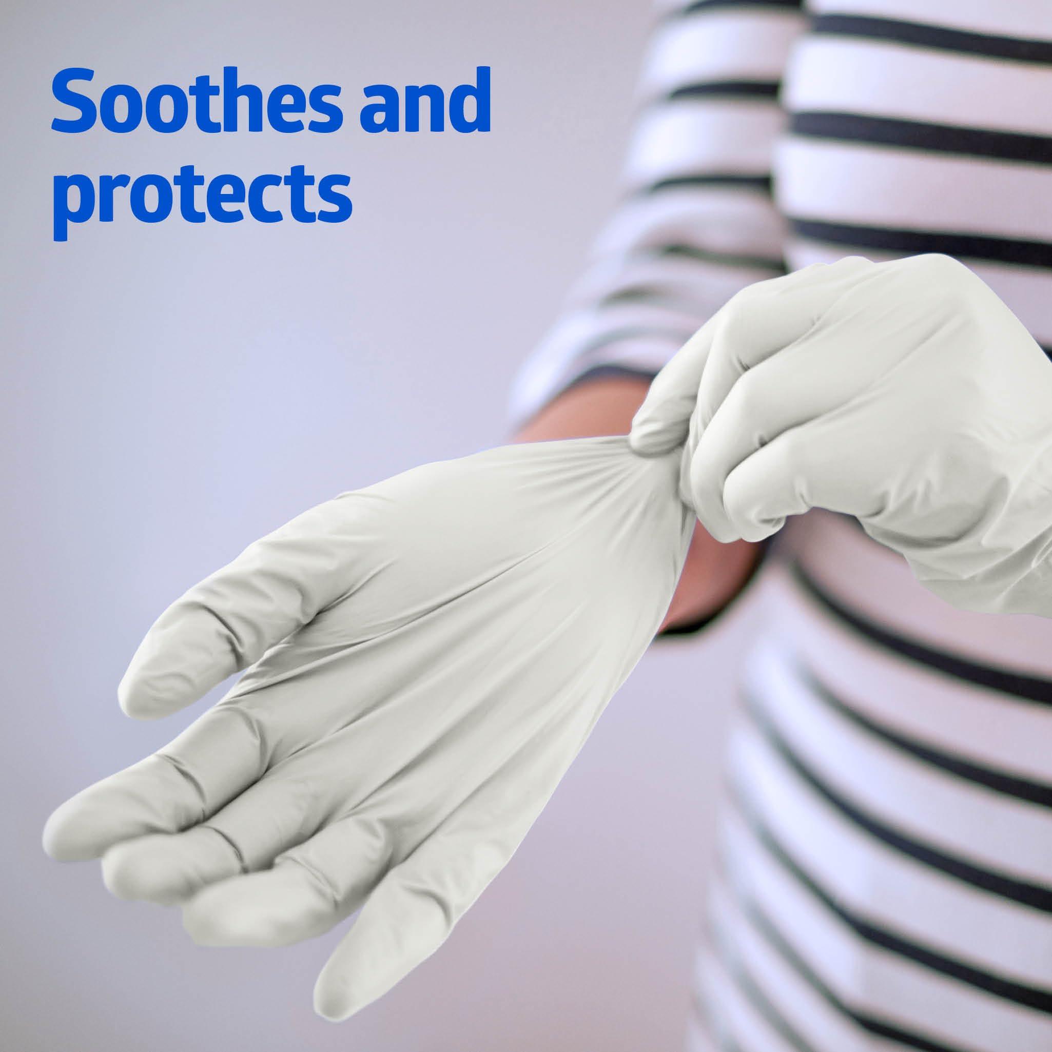 Medline Medline OAT6804 Restore Nitrile Exam Gloves with Colloidal Oatmeal, X-Large (Case of 2300), Nourishing For Eczema and Dry Skin, Repeated Hand Washing, Nurses and Doctors