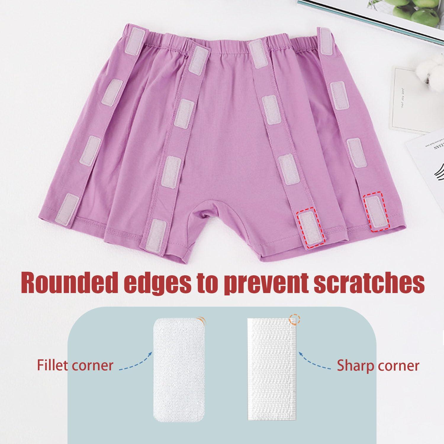 Lmaray Lmaray 3 Pack Post Surgery Boxers for Women, Adaptive Underwears, Tear Away Underwear, Incontinence Stick-on BriefsXL