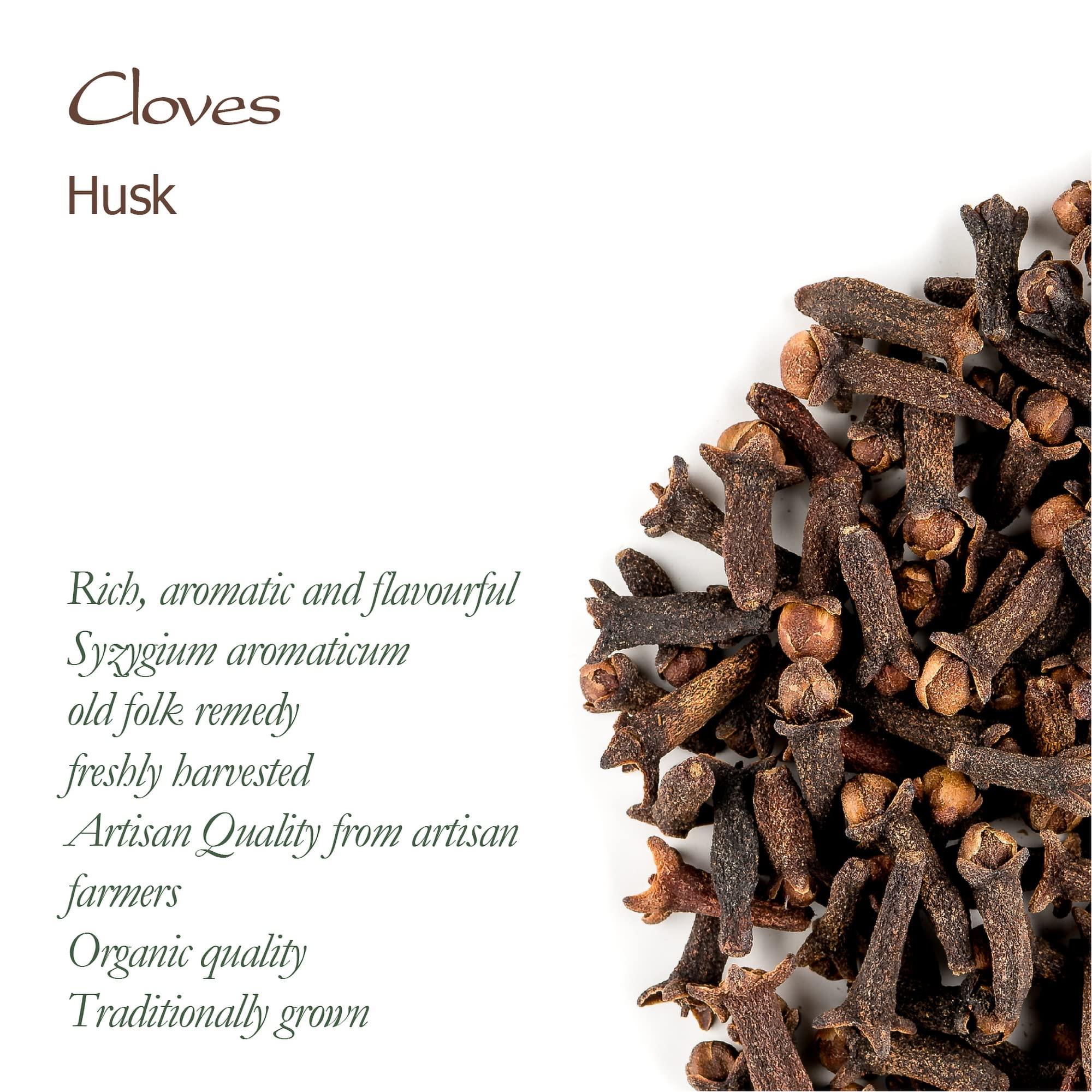 Valley of Tea Cloves Whole Spice Organic Clove - Direct From Sri Lanka - Organic Cloves Spice Whole Clove Spice Sri Lanka Cloves Spice Cloves Whole Cloves Cloces Sri Lankan Cloves 100g