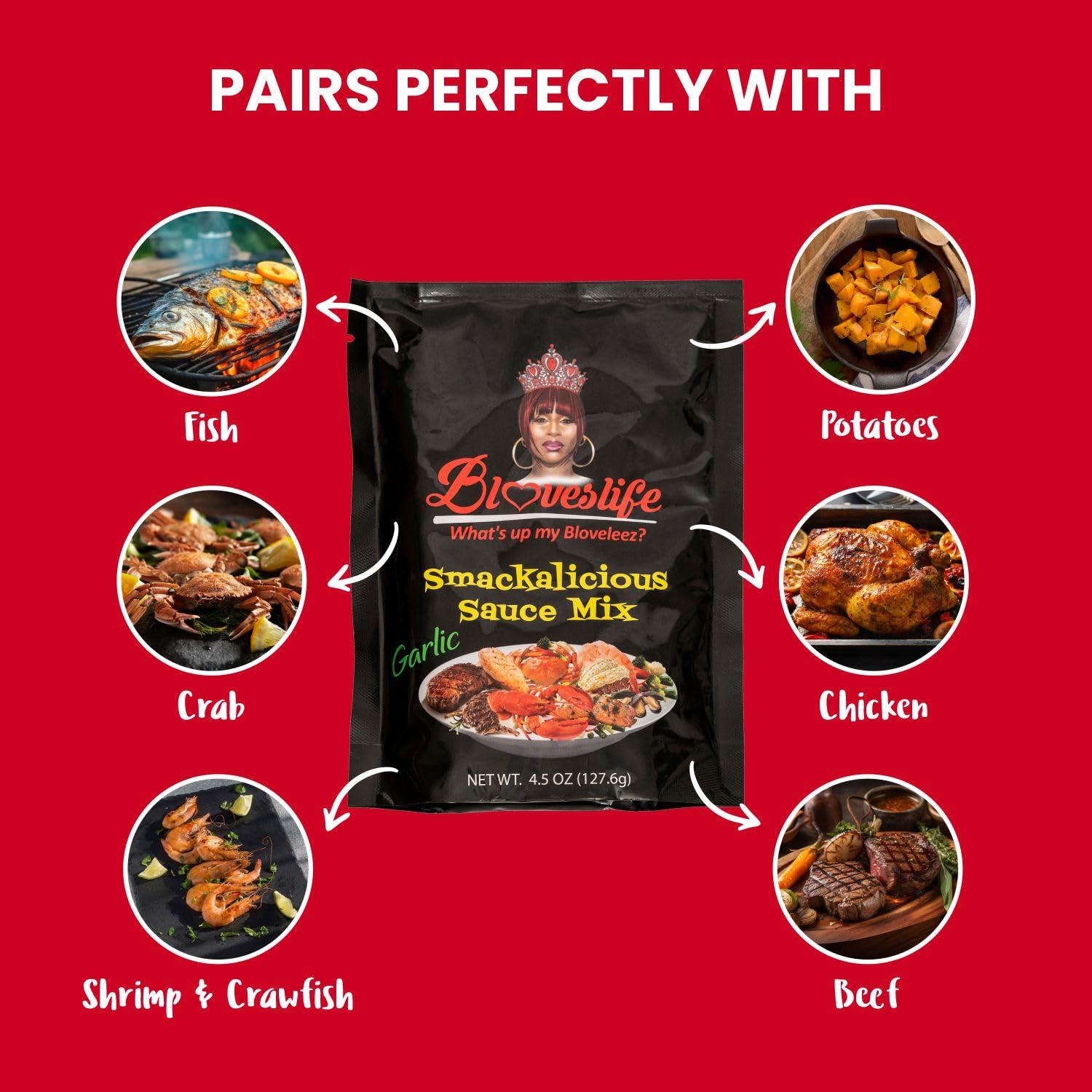 Bloveslife Blove\'s Smackalicious Sauce Seasoning Mix Flavor Pack