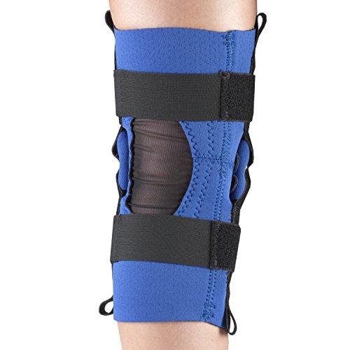 OTC OTC Knee Stabilizer, Hinged Bars, Neoprene, Blue, 2X-Large
