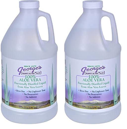 George\'s George\'s Always Active Aloe Aloe Vera Drink 64 oz 64 Fl Oz (Pack of 2)