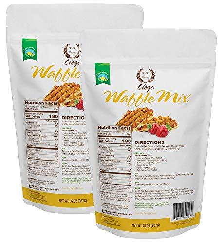 Waffle Pantry Waffle Pantry Liege Waffle Mix, 32 oz (Pack of 2)