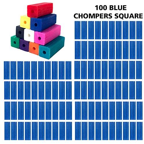 Dental Factory Direct Squared CHOMPERS Aligner Tray Seaters for Orthodontic Aligner Trays Chewies for Invisalign (40, White)