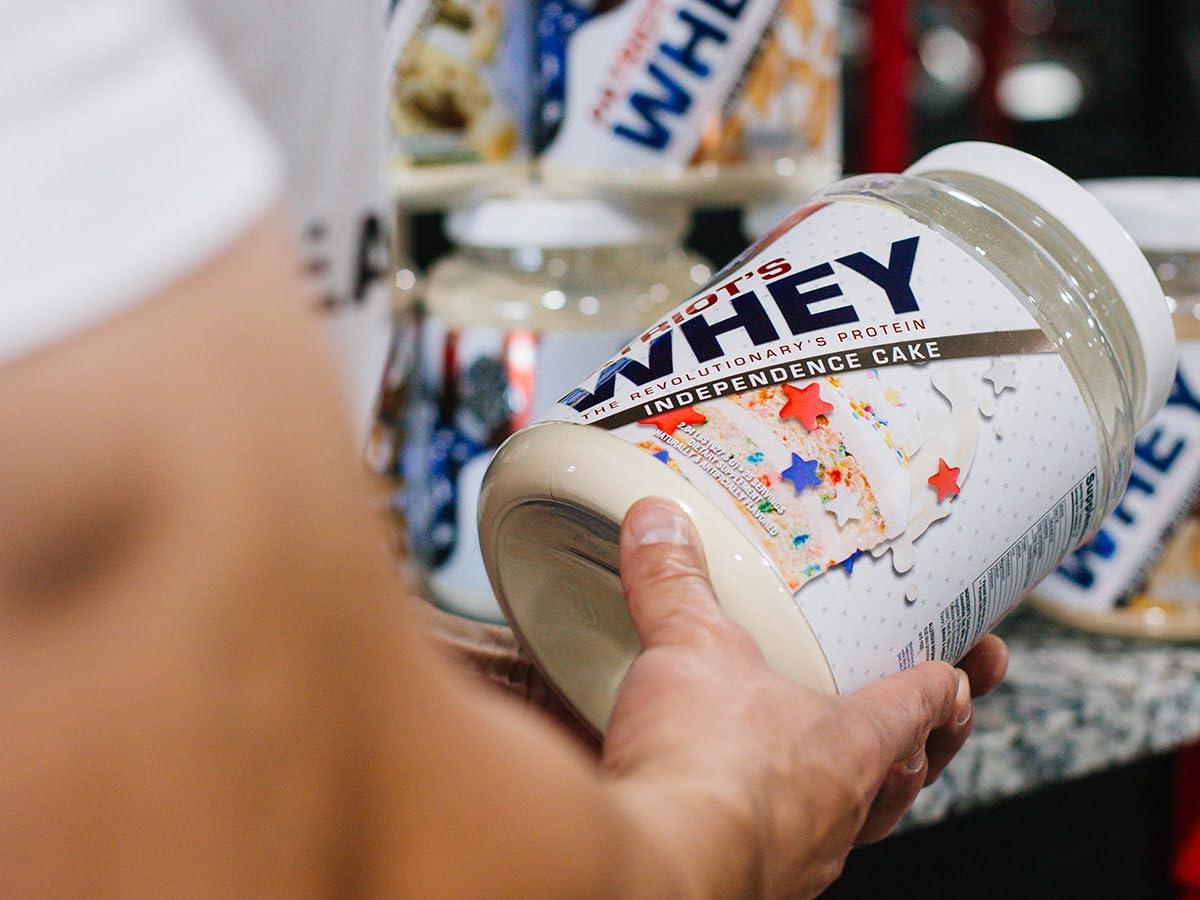 'Merica Labz \'Merica Labz Patriot\'s Whey, The Revolutionary\'s Protein, 25G Protein, 25 Servings (Double Stuffed)