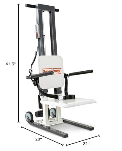 SuperHandy SuperHandy GoRise FS Electric Floor to Stand Lift for Seniors and People with Disabilities - 500 Lbs Capacity, Standing Assistance, Portable, Adjustable, Ergonomic, Easy Storage [Patent Pending]