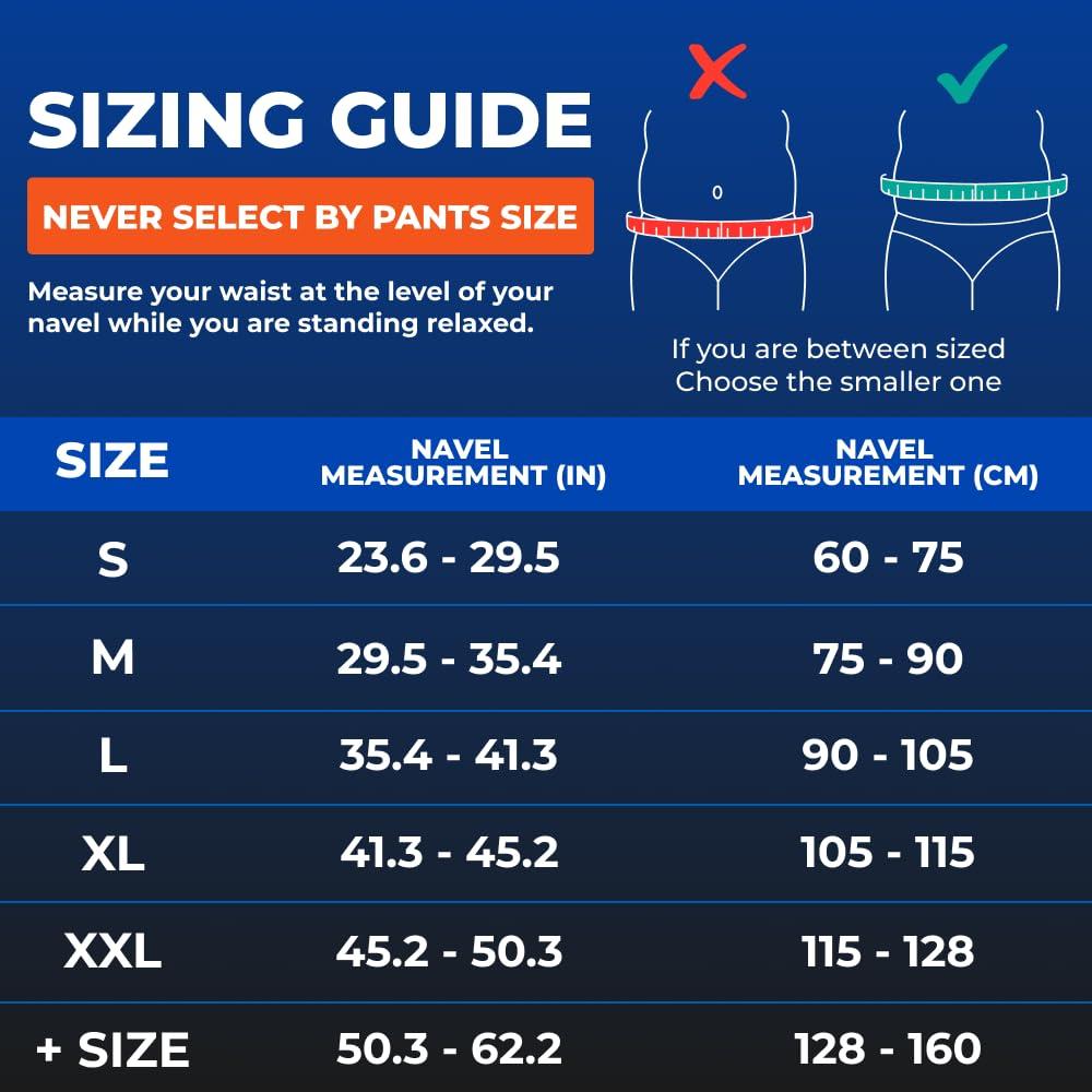 Modvel Modvel Back Braces for Lower Back Pain Relief with 6 Stays, Breathable Back Support Belt for Men/Women for work, Anti-skid lumbar support belt with 16-hole Mesh for sciatica (M)