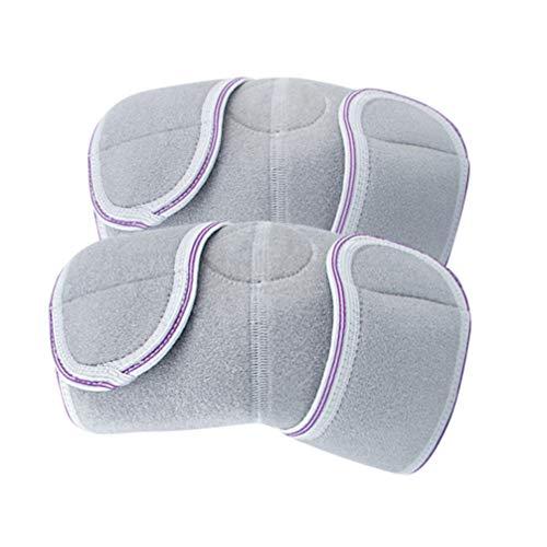 Healifty 1 Pair Heated Knee Brace Magnetic Knee Pad Knee Strap Self Heating Knee Pad Knee Warmer Thermal Knee Pad Megnetic Heating Knee Cover Bracket Knee Pads Plate Keep Warm