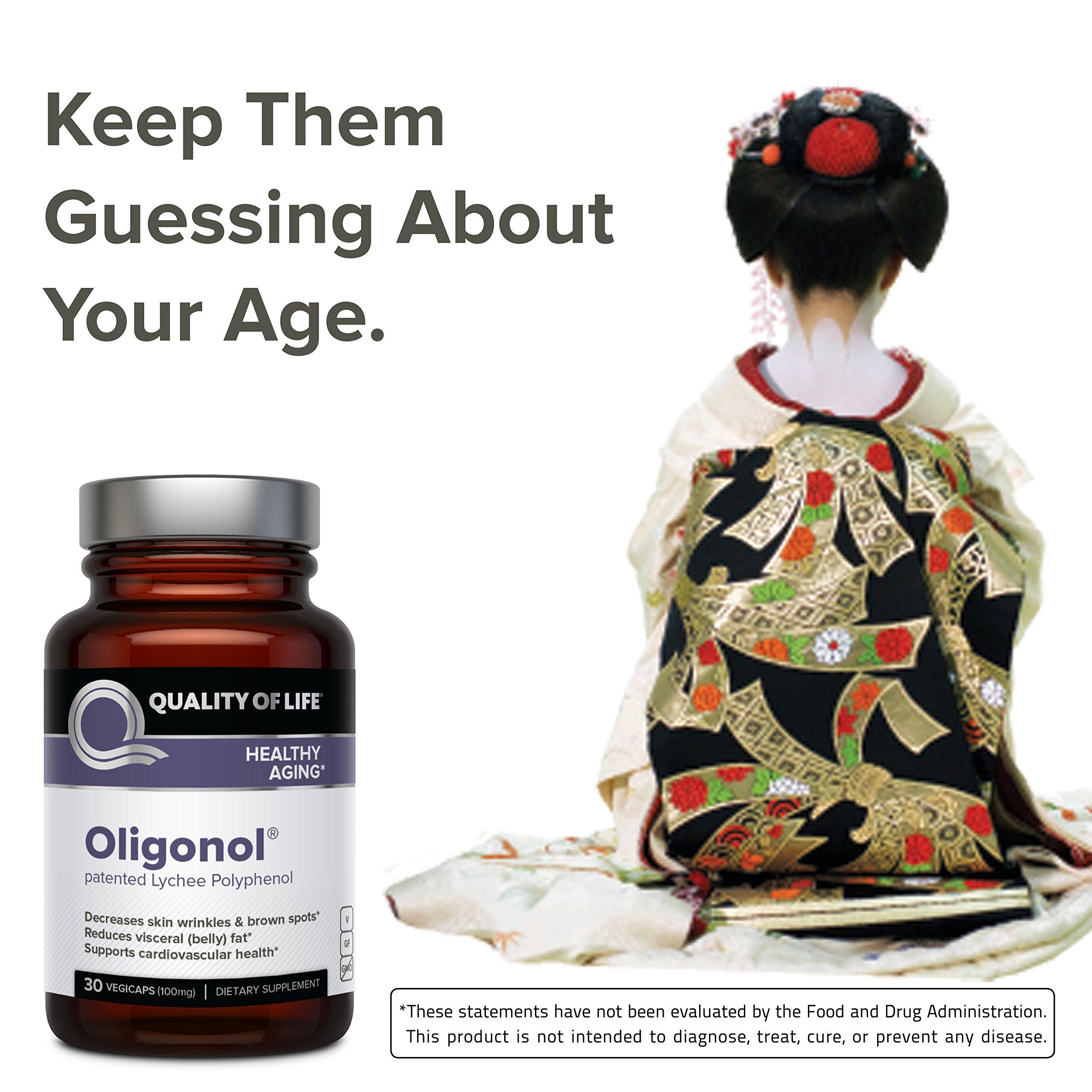 Quality of Life Quality of Life - Kinoko Platinum AHCC 750mg and Oligonol Lychee Extract - Immune Support and Healthy Aging