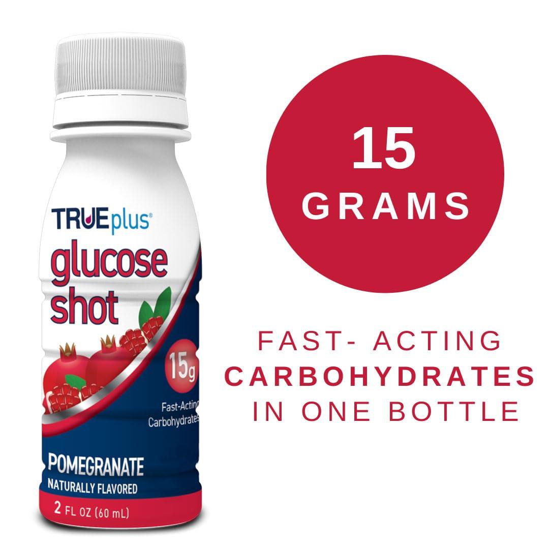 TRUEplus TRUEplus Glucose Shots 12 Bottles - Pomegranate