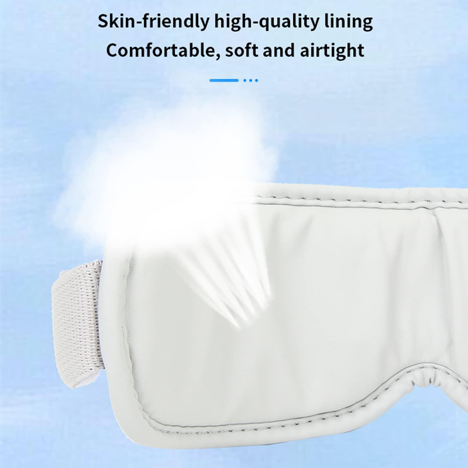 TTiiLoe TTiiLoe Heated Eye Massager Foldable for Dry Eye, Hot Sleeping Mask SPA Warm Eye Compress with Temperature Control for Stye Blepharitis Chalazion Eye Fatigue or MGD (Color : E)