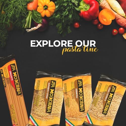 La Moderna LA MODERNA, Fideos, Pasta, Hecha con Smola de Trigo Durum, Enriquecida con Vitaminas y Hierro, 7 oz, Pack de 20