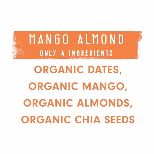 jonesbar JONESBAR (Mango Almond, 12 Count (Pack of 1)) USDA Organic Fruit & Nut Bar, Non-GMO, Kosher, Vegan, Gluten Free, Simple Snack Bar