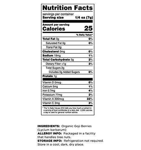 Terrasoul Superfoods Terrasoul Superfoods Organic Goji Berries, 16 Oz - Large Size | Chewy Texture | Premium Quality | Lab-Tested