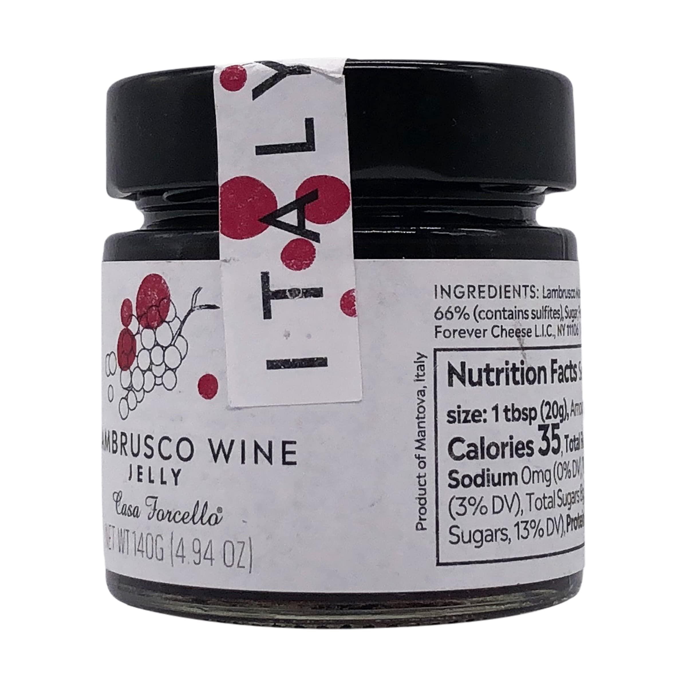 Casa Forcello Casa Forcello Lambrusco Wine Jelly, 4.9 OZ