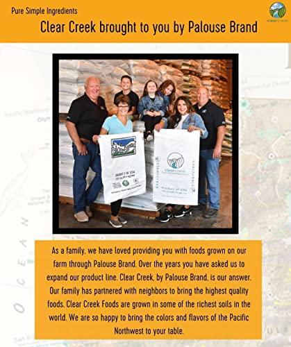 Palouse Brand Green Lentils | 25 LBS | Emergency Food Storage Bucket | Non-GMO | Vegan | Bulk