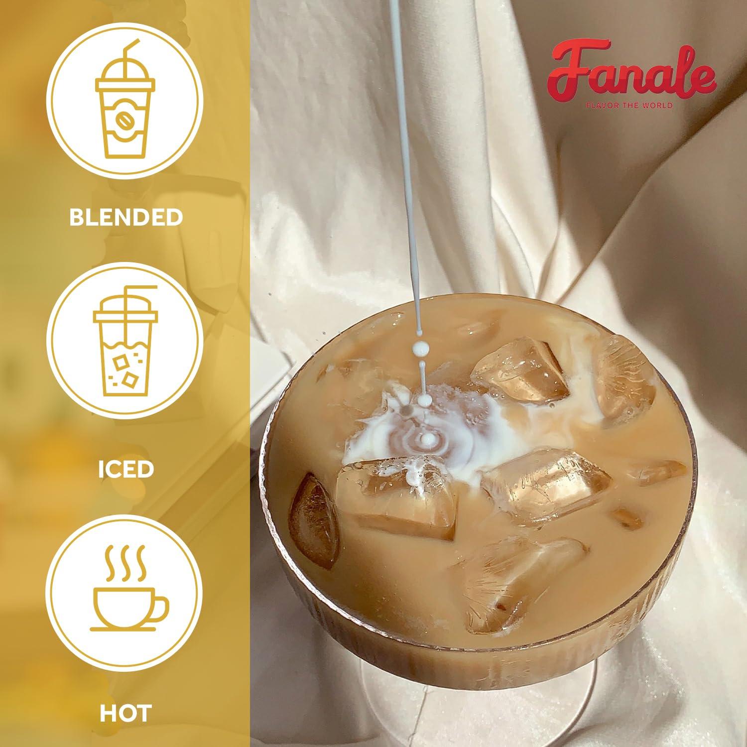 Fanale Fanale Premium Milk Tea Bubble Tea Flavoring Powder for Boba Tea| Perfect for Baking, Smoothies, Desserts and Drinks | Instant Boba Bubble Tea Powder for Milk Tea - 2.2 Pounds (Pack of 1)