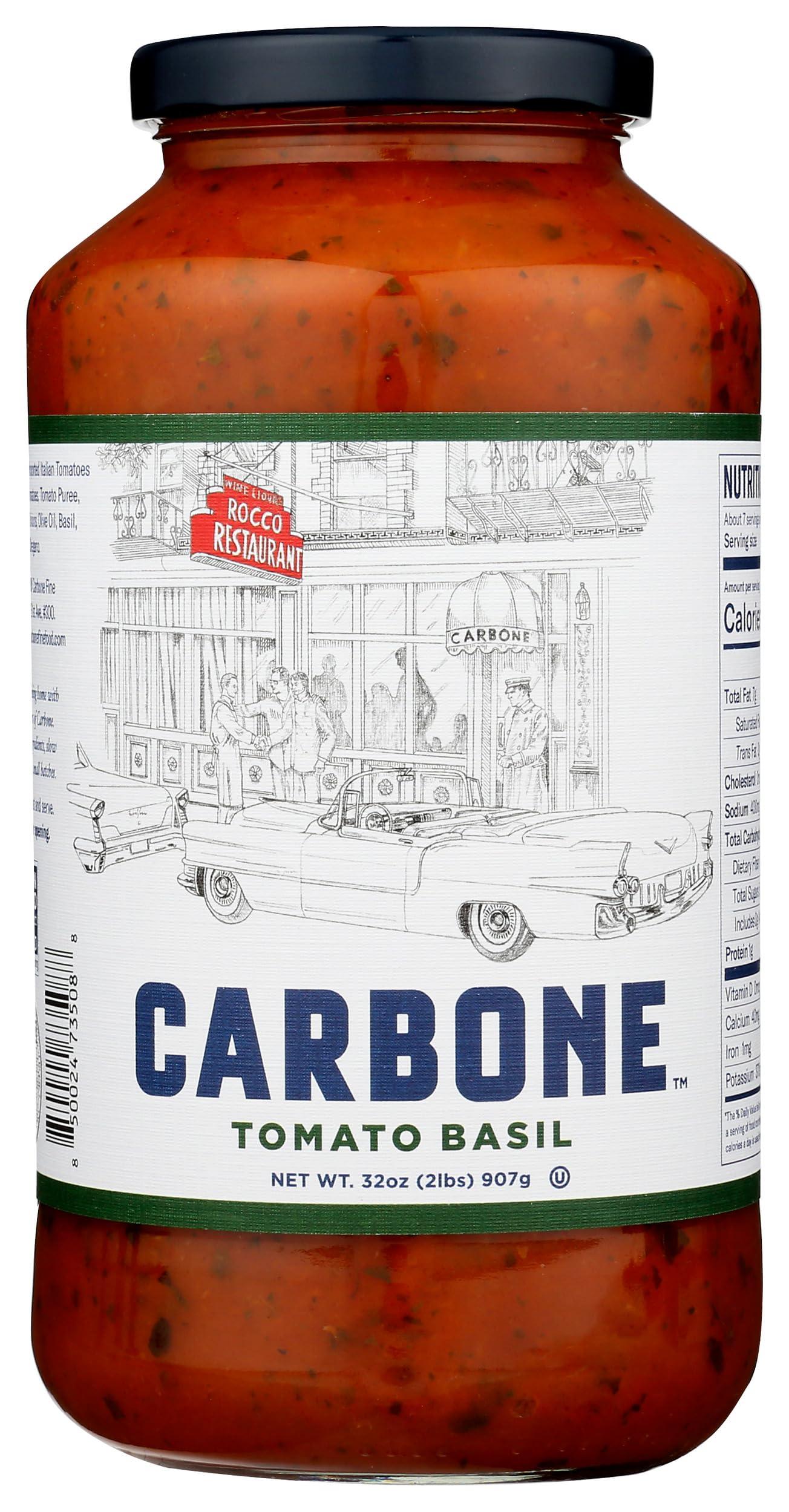 Carbone CARBONE Tomato Basil Pasta Sauce, 32 OZ