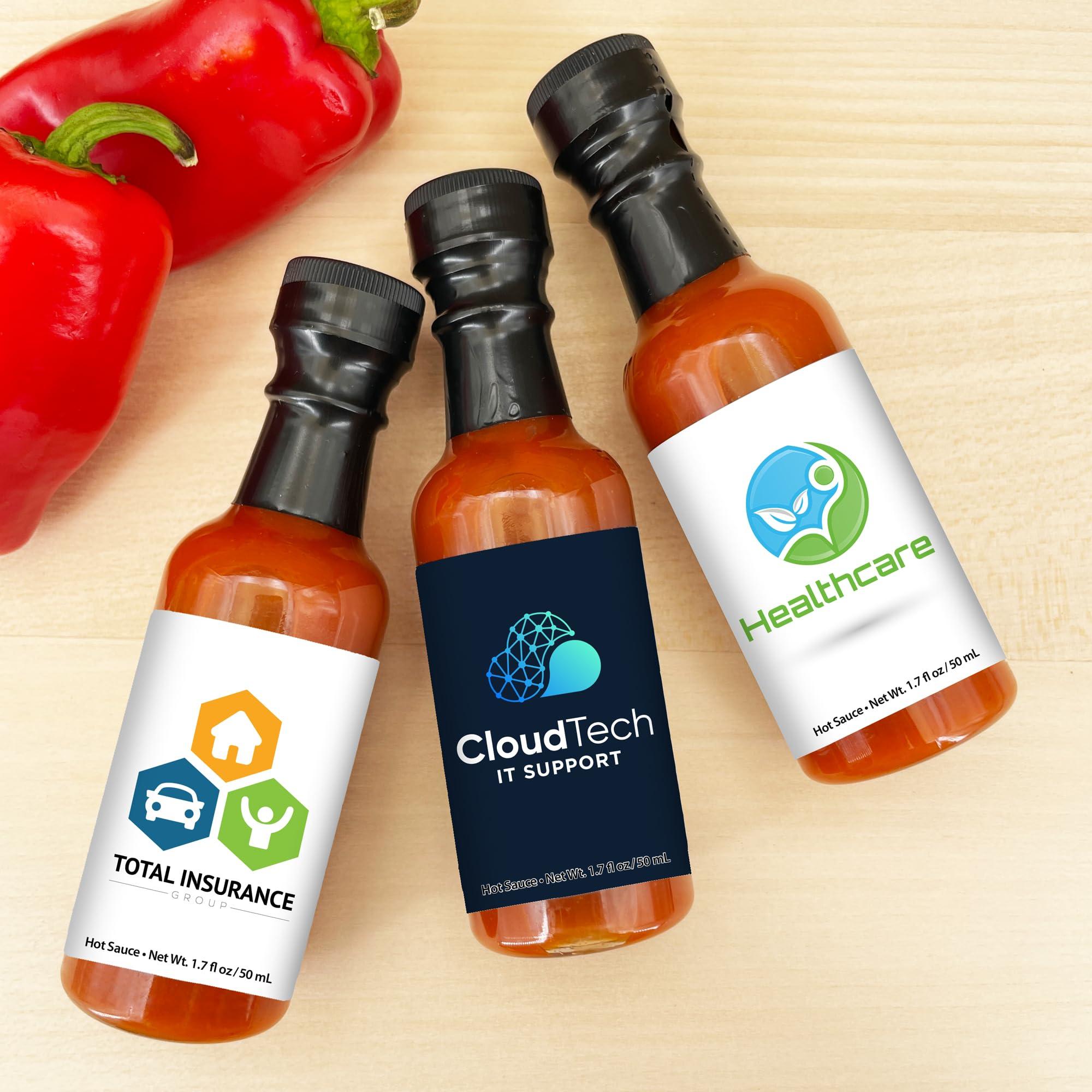 Best Day Ever Spot Custom Hot Sauce, Custom Hot Sauce Bottle, Hot Sauce Favor - 12 Quantity - $2.70 Each - Hot Sauce Gifts Promotional Product/Bulk with Your Logo/Customized