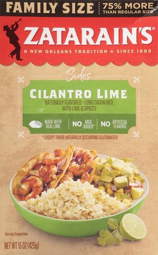 Zatarain\'s Zatarain\'s Family Size Cilantro Lime Rice, 15 oz (Pack of 3)