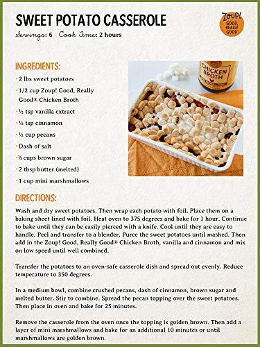 Zoup! Chicken Bone Broth by Zoup! Keto-Friendly, Gluten Free, Non-GMO - Great for Stock, Bouillon, Soup Base or in Gravy - 1-Pack (32 oz)