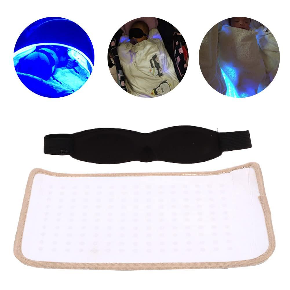 Agatige Newborn Jaundice Therapy Blanket, Professional Blue Light Lamps Jaundice Relief Tool Light Therapy Pad for Body