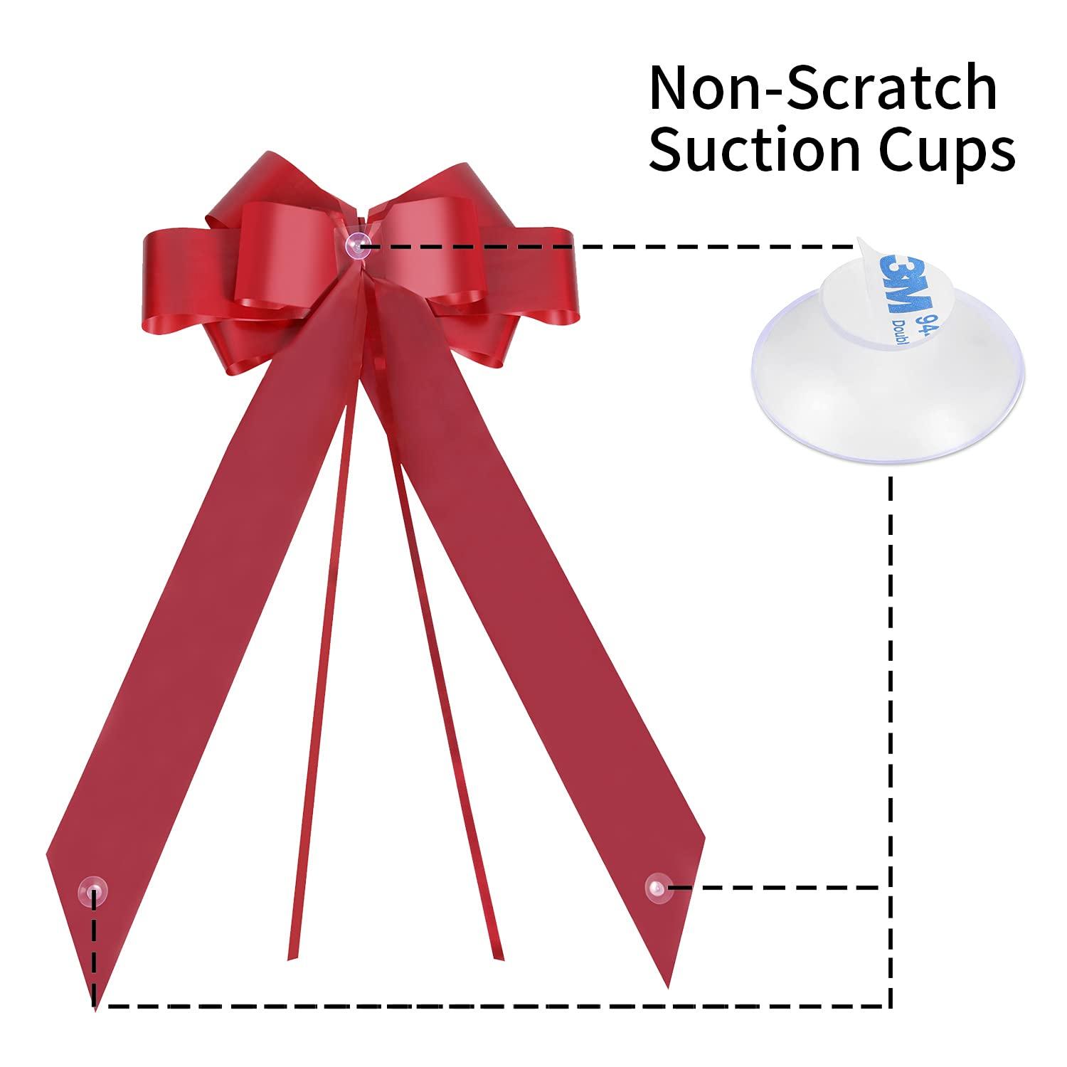 Pinkell Big Car Bow, Big Red Bow, Giant Car Bow, Large Bow, 30 Inch Bow for Large Present Decoration.