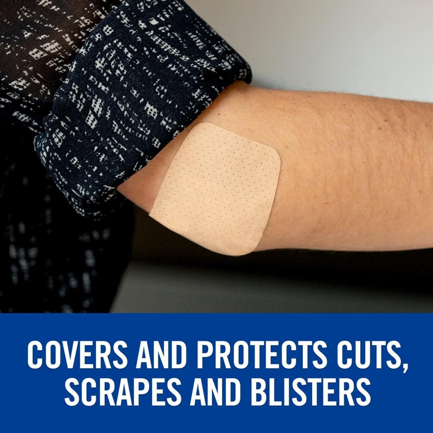 3M 3M Nexcare Knee Comfort Bandage - 1.88" x 4" - 8 / Pack - Tan