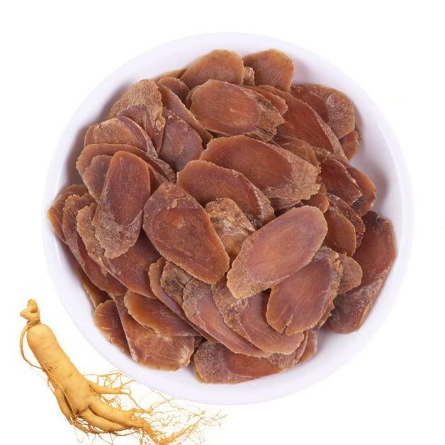 NineLife Basics Wild Organic Korean Ginseng Red Panax Dried Korean Red Ginseng Roots Slice Red Ginseng Tablets 15 Years (1000 g(2.20 Pound))