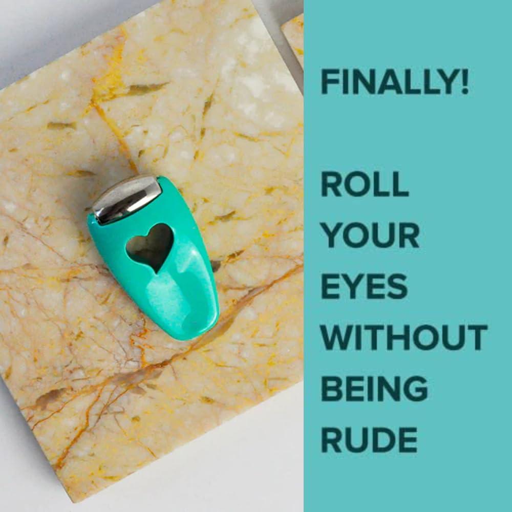 We Love Eyes We Love Eyes - Focused Eye Roll - Tone, de-puff, & relax tired eyes. Hot compress for massaging meibomian glands. Fingertip precision.