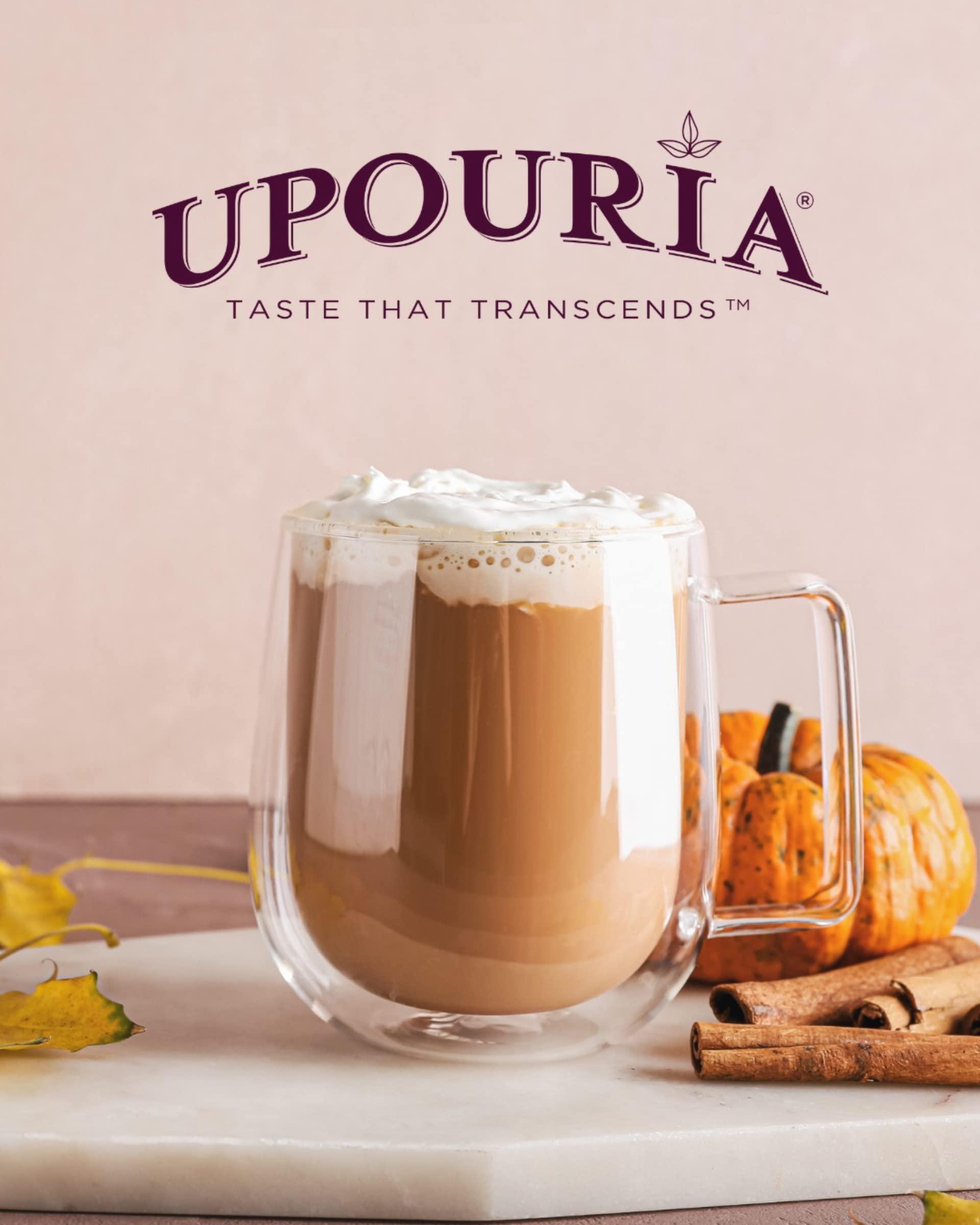 Sunny Sky Upouria Coffee Syrup Sugar Free Variety Pack: French Vanilla, Caramel and Hazelnut, 100% Vegan, Gluten Free, Kosher, Keto, 750 mL Bottle (Pack of 3) - Pump Sold Separately