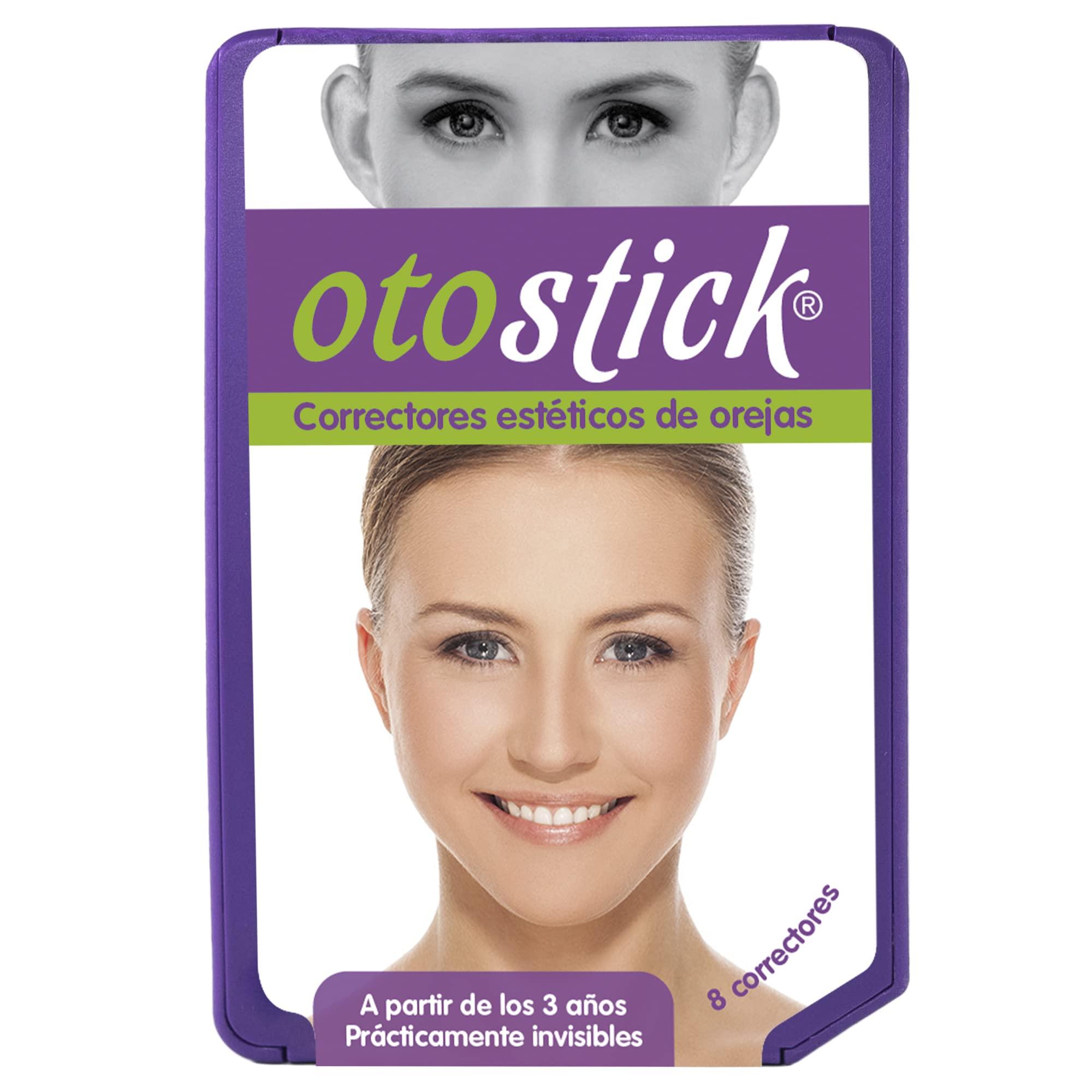 Otostick Otostick - Corrector Cosmetico Discreto de Orejas Sobresalientes de 8 Unidades - Productos Correctivos para el Cuidado de las Orejas sin Cirugia a Partir de Los 3 aos de Edad