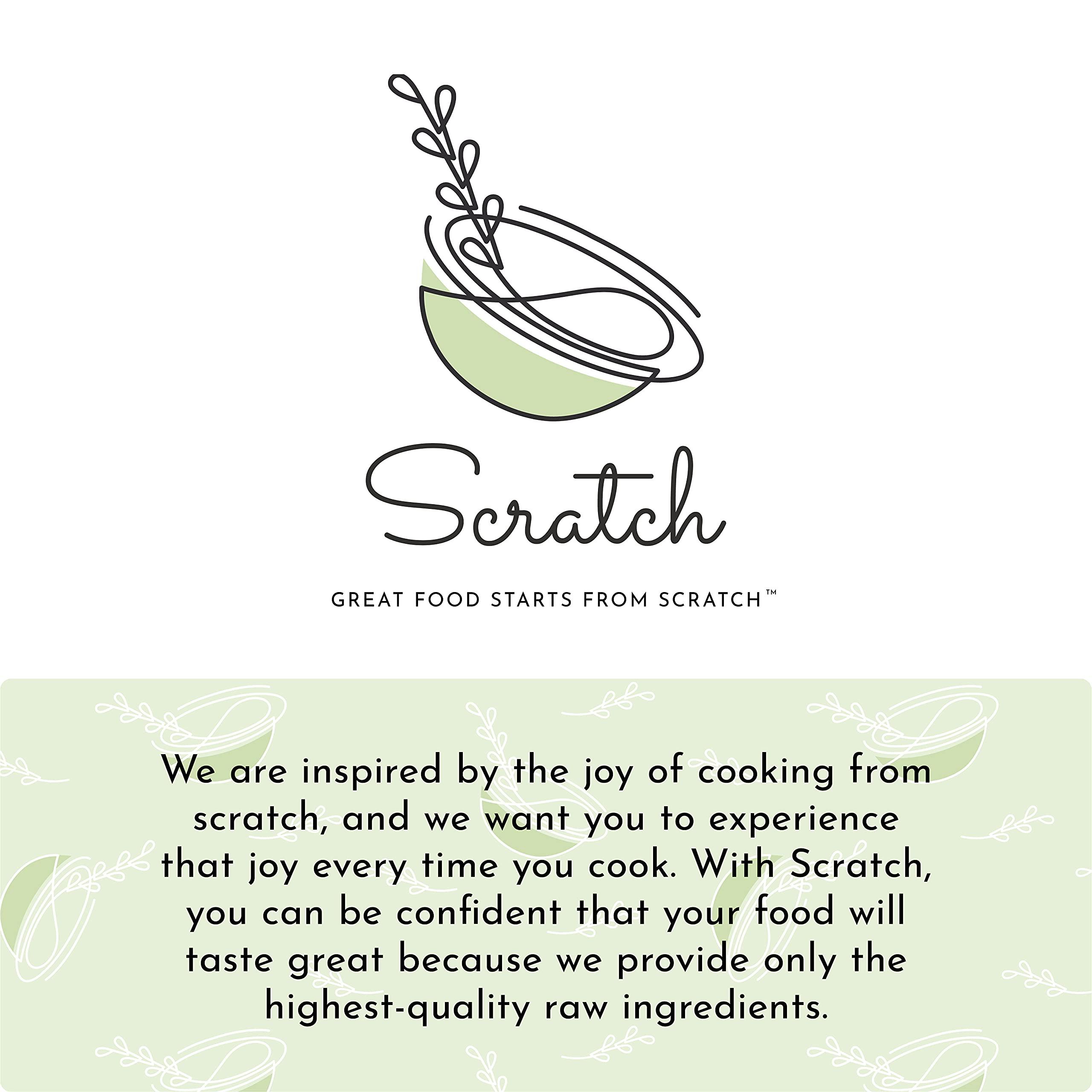 Scratch Scratch Diastatic Malt Powder for Baking - (10oz) Dried Barley Malt for Baking Bread - Bread Improver - Premium Baking Ingredients for Breads, Pizzas, Pretzels, Desserts, Shakes and More