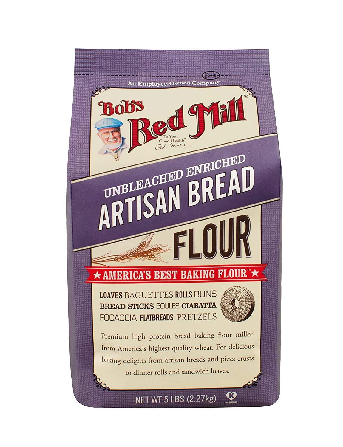 Bob's Red Mill Bob's Red Mill Artisan Bread Flour 5 LB (Pack of 3)