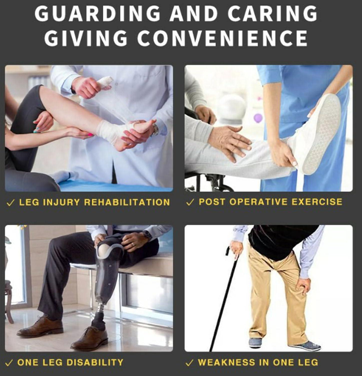 GEHPYYDS Comfortable Orthopedic Knee Scooter for Ankle or Foot Injuries, Height Adjustable with Brakes,Crutch Alternative, Steerable Knee Walker,A