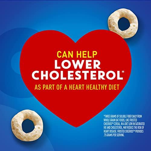 Cheerios Frosted Cheerios, Heart Healthy Cereal, Large Size, 13.5 OZ