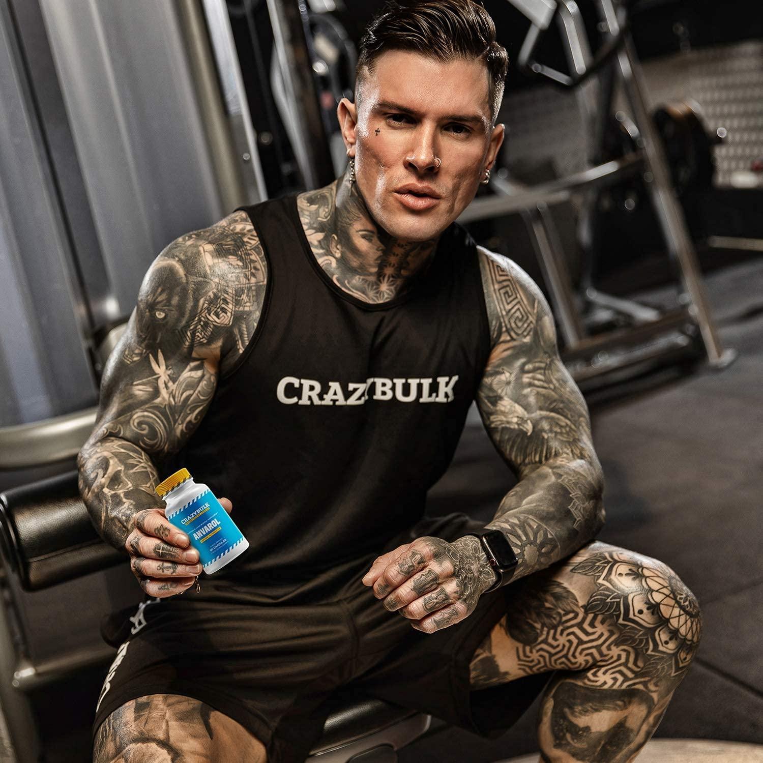 mnb mnb ANVAROL (ANAVAR) Natural Alternative for Cutting & Lean Muscle Supplement, First TIME in India (90 Capsules)