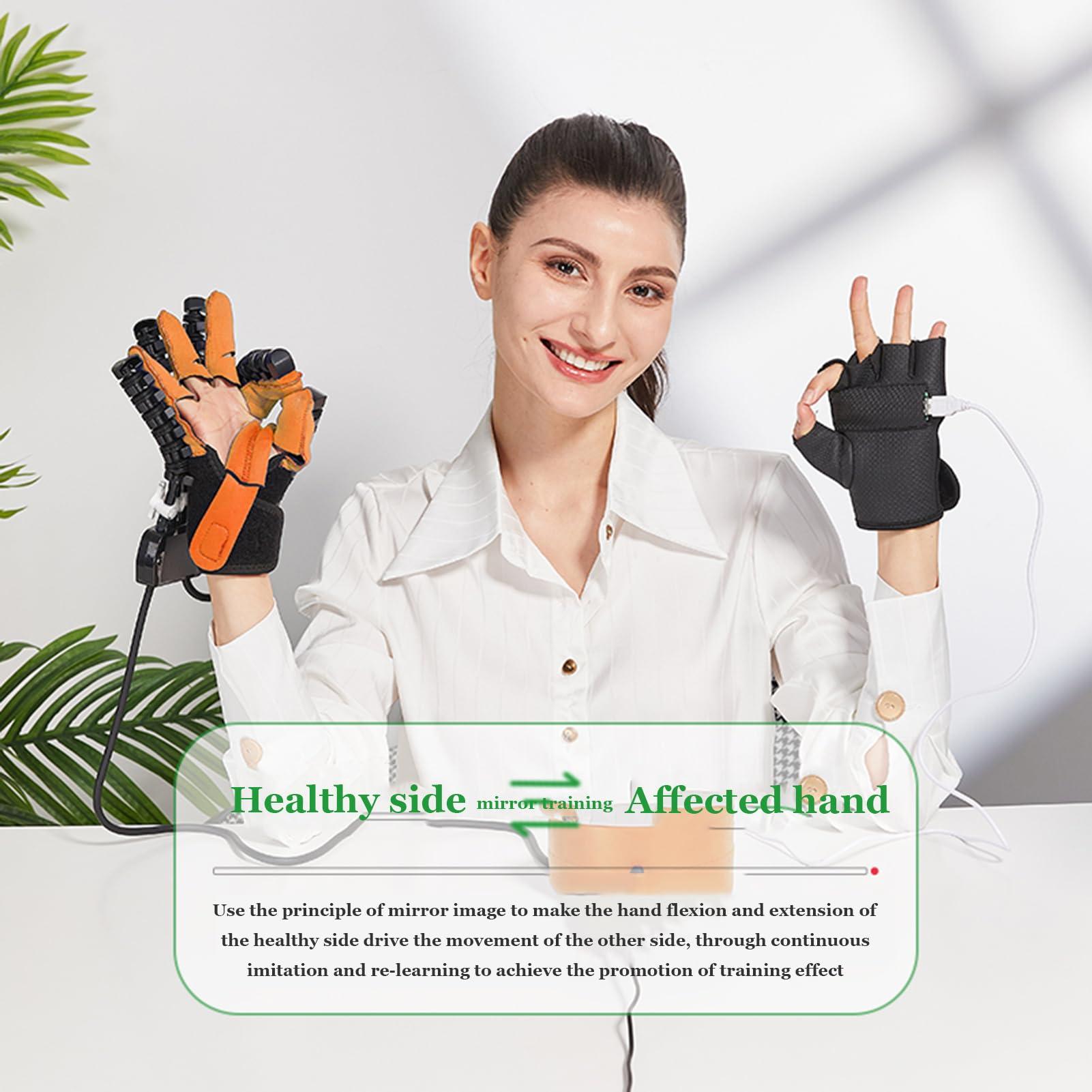 Aniwini Robot Gloves for Hand Training and Rehabilitation, Help Patient with Hand Dysfunction to Independently Carry Out Rehabilitation Training to Solve Finger Stiffness