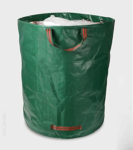 CCLONGTT CCLONGTT Camping Trash Can Lawn Garden Bags Leaf Bags Large Yard Dustpan Reusable Yard Waste Bags 32/72/80/105/132 Gallons Lawn Debris Leaf Bags Recycling Bag 4 Handles (Color : 2pcs, Size : 500L)