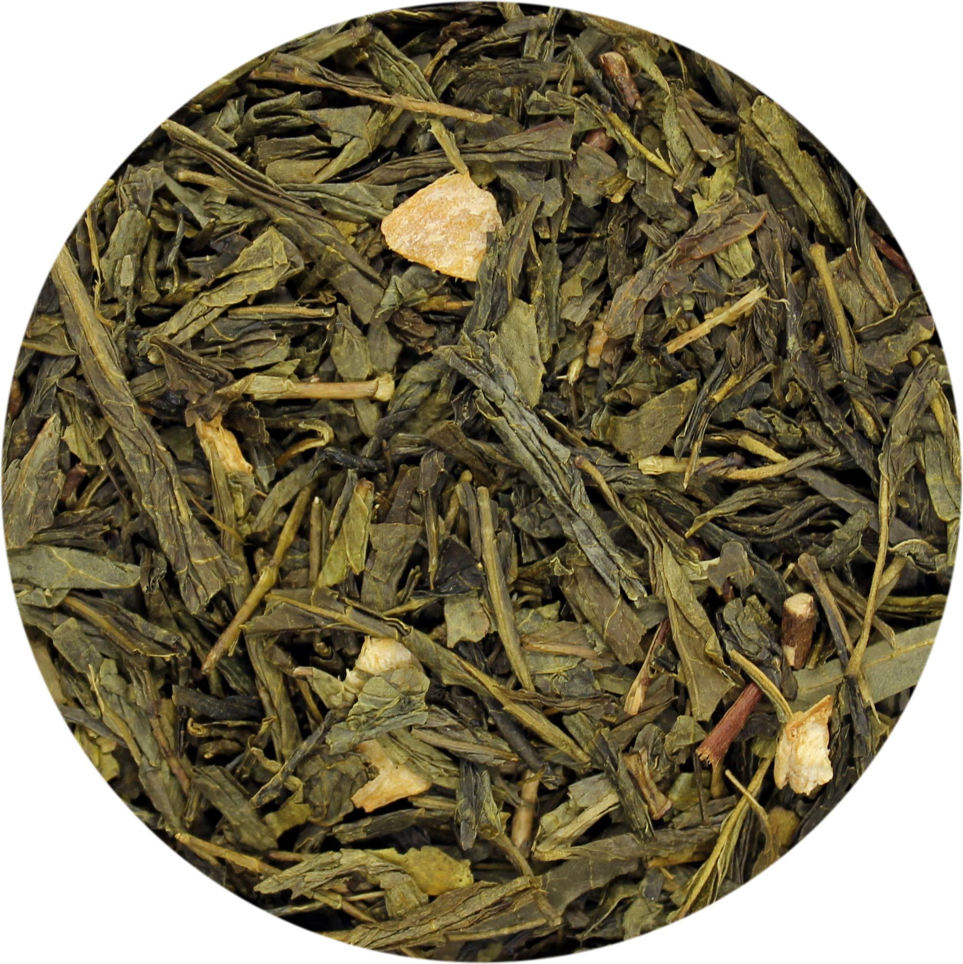 SpecialTea Company Special Tea Honey Ginger Loose Leaf Green Tea, 16 Ounce