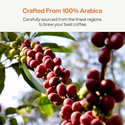 SaturnBird SATURNBIRD Coffee Instant Cold Brew - Medium, Dark Roast Variety Pack, 3 Roast Levels (NO.4-6), 100% Arabica Coffee Powder, Enjoy Cold/Hot, 24 Single Serves Perfect for Iced Coffee