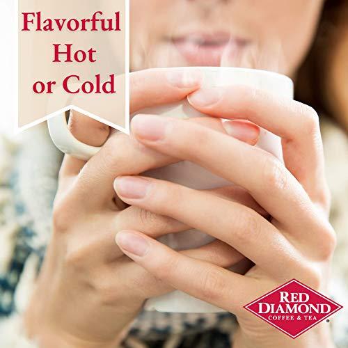 RED DIAMOND Red Diamond Iced Tea Bags, Decaffeinated, Single Serving Iced Tea Or Hot Tea, Special Premium Blend, 48 Count Single Serving Bags,48 Count(Pack of 12)