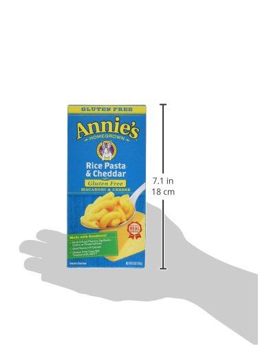 Annie's Homegrown Annie's Homegrown Gluten-free Rice Pasta & Cheddar Mac & Cheese, 6-ounce Boxes-pack of 6